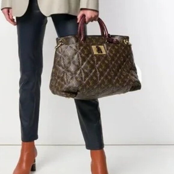 LOUIS VUITTON RARE EXOTIC ETOILE GM 2- WAY TOTE RETAILED FOR $7200.00 (IN 2012) - Picture 2 of 14